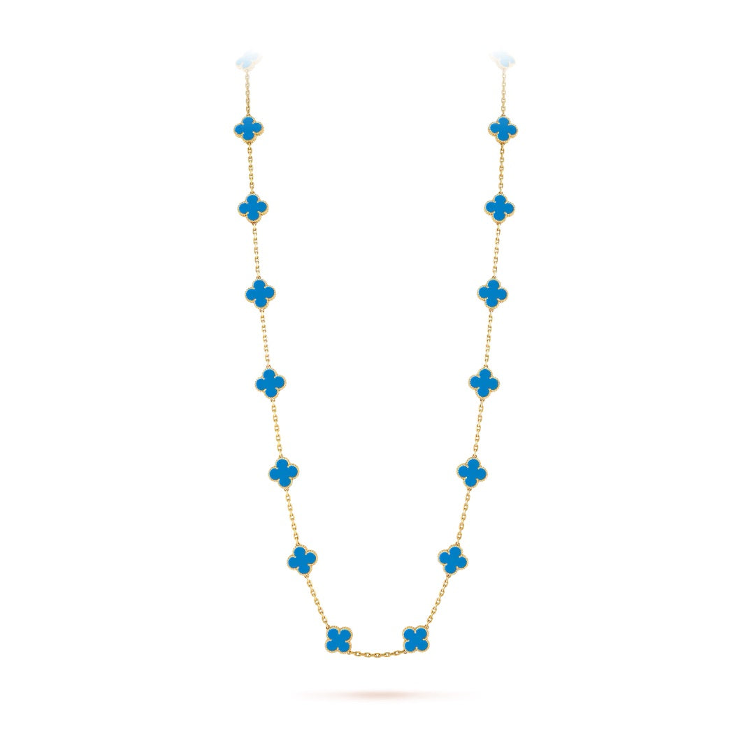 Renzelle® Alcala Long Clover Necklace