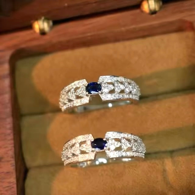 Renzelle® 925 Sapphire Ring