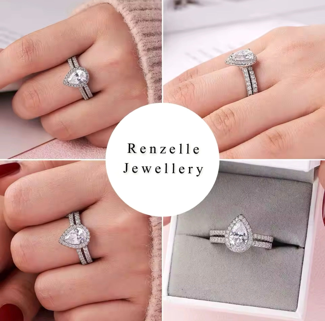 Renzelle® Drop Ring & Band