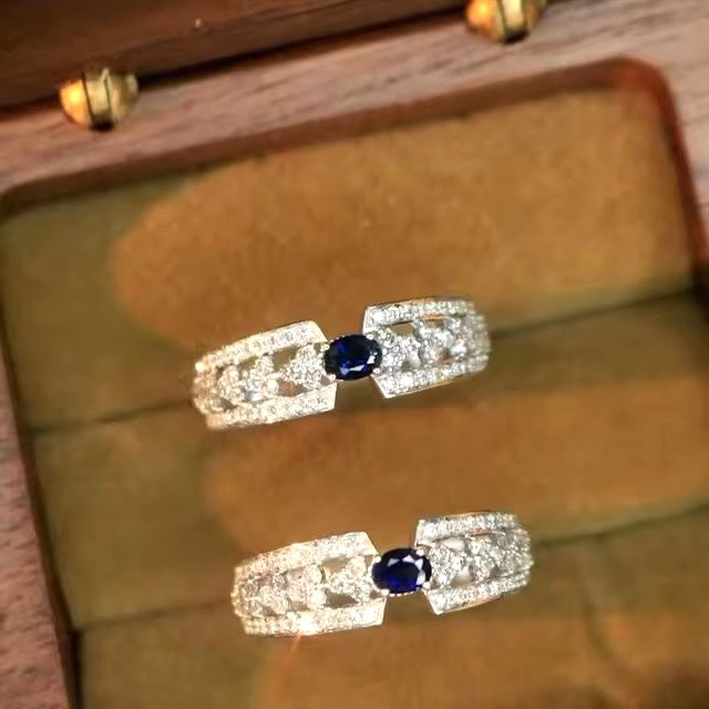 Renzelle® 925 Sapphire Ring