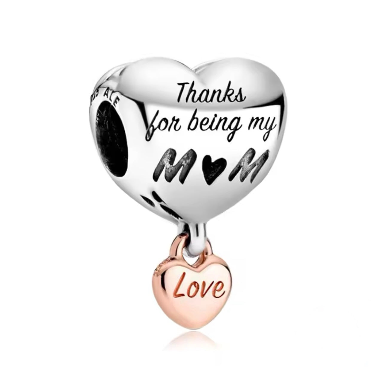 Renzelle® Two-Tone Heart Charm