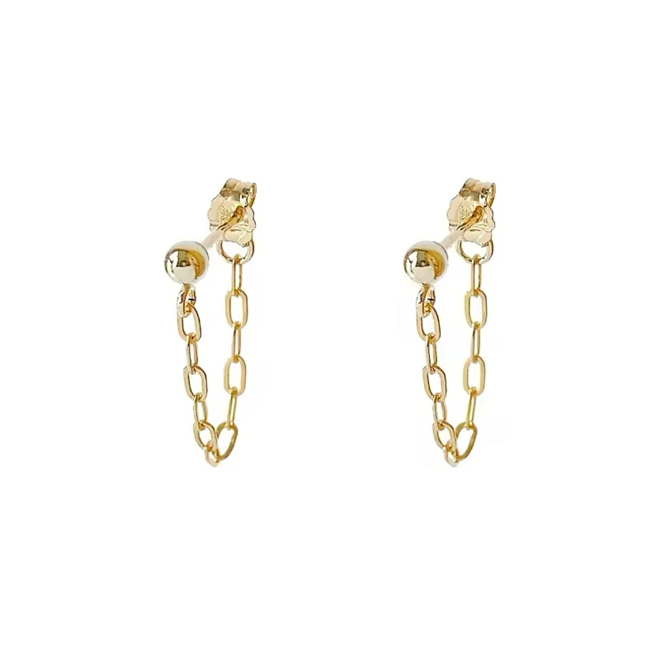 Renzelle® Chain Stud Earrings