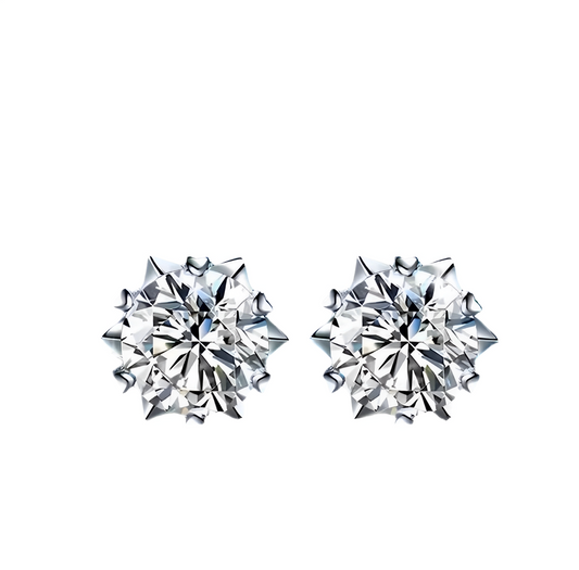 Boucles d'oreilles flocon de neige Renzelle®