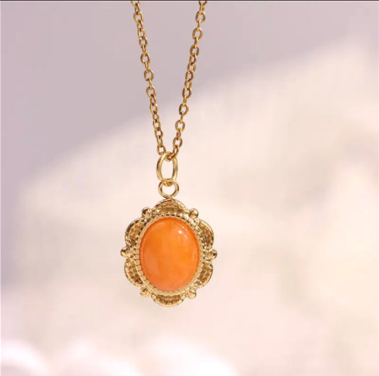 Renzelle® Peach Pendant