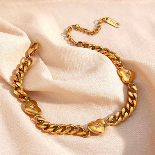 Renzelle® Gold Pavé Necklace