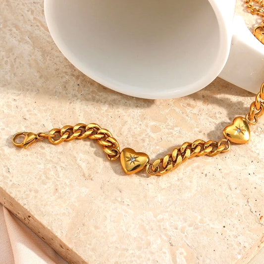 Renzelle® Gold Pavé Bracelet