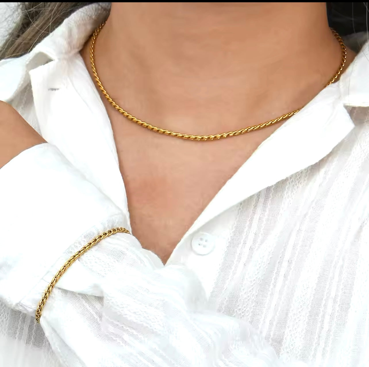 Renzelle® Dainty Chain Necklace