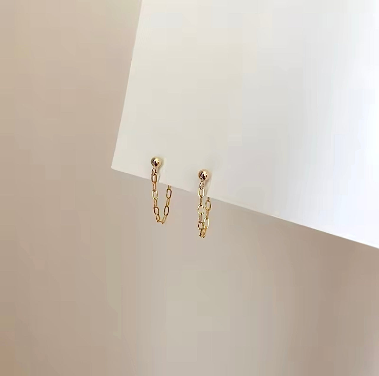 Renzelle® Chain Stud Earrings