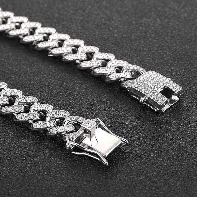 Renzelle® Iced Cuban Link Bracelet