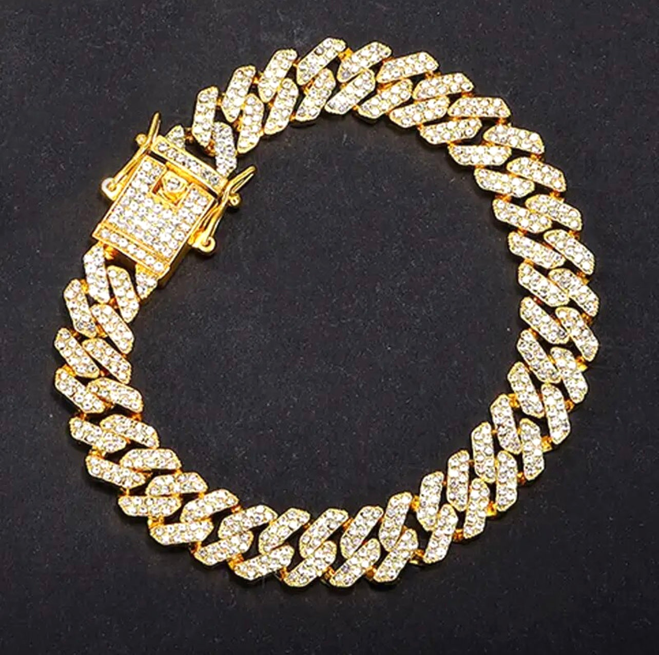 Renzelle® Iced Cuban Link Bracelet